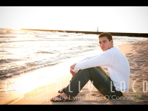 Photography - Seniors - Elberta Beach -Digitally LOCO - Elberta, Michigan Senior Photos Boys, Senior Boy Photography, Senior Boy Poses, Male Senior Pictures, Senior Portrait Poses, Senior Photo Poses, Beach Pic, Senior Pictures Boys, Senior Guys