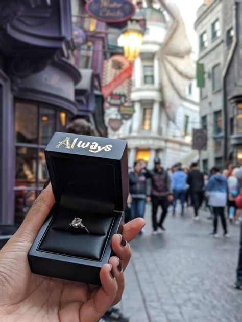 Harry Potter Engagement Ring, Harry Potter Engagement, Ring Box Proposal, Proposal Ring Box, Engagement Ring Box, Proposal Ring, One Ring, Ring Box, Marry Me