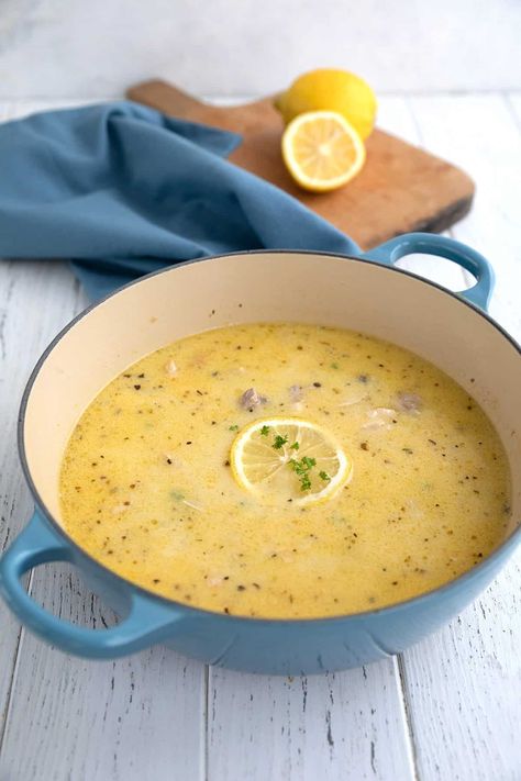 Keto Lemon Chicken, Greek Lemon Soup, Dutch Oven Soup, Lemon Rice Soup, Ricotta Stuffed Chicken, Keto Chicken Soup, Avgolemono Soup, Greek Lemon Chicken Soup, Lemon Soup