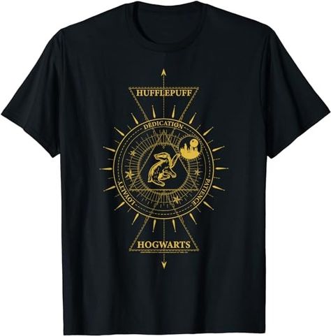 Amazon.com: Harry Potter Hufflepuff Celestial T-Shirt : Clothing, Shoes & Jewelry Harry Potter Couples Shirts, Harry Potter Couples, Couples Shirts, Summer Cotton Tops, Harry Potter Hufflepuff, Harry Potter Outfits, Couple Shirts, T Shirt For Men, Summer Top