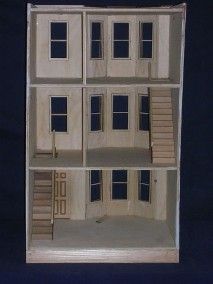 Boston Brownstone, Porch Kits, Dollhouse Kits, Exterior Door, Victorian Gothic, Fun At Work, Exterior Doors, Picture Display, Collectible Dolls