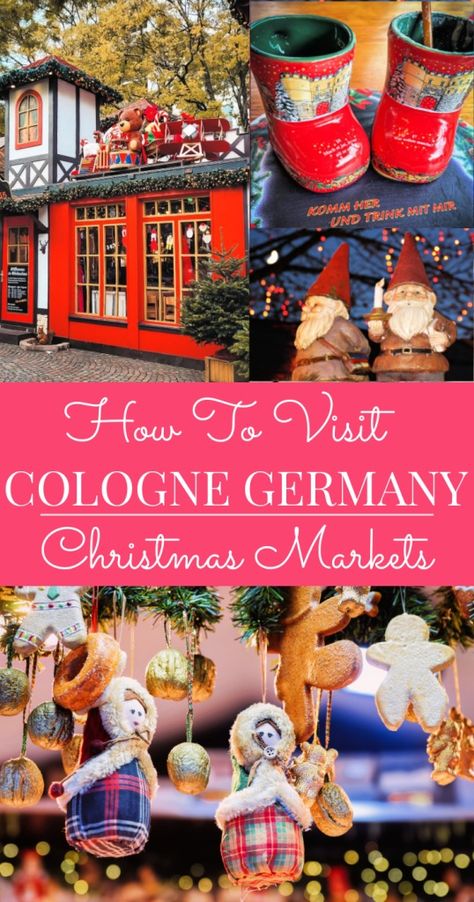 How to Visit Cologne Christmas Market 2024 | Germany Travel Germany Market, Germany Christmas Market, Cologne Christmas Market, Germany In Winter, Europe Christmas, Christmas Markets Germany, Europe Train Travel, Germany Christmas, Germany Travel Guide