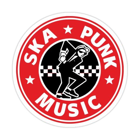 Ska Music, Ska Punk, Punk Patches, Music Birthday, Musica Rock, Music Stickers, Hardcore Punk, Punk Music, Music Logo