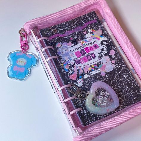 Aesthetic Binder, Sticker Binder, Binder Decoration, Ring Binder Cover, Money Wallpaper Iphone, Diy Slime Recipe, Sketchbook Cover, Bullet Journal Aesthetic, Bullet Journal Diy