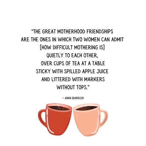 Today is International Day of Friendship. Share with your mom friends who support and share in the joys, struggles, and truths of motherhood. And who will never judge your messy bun or sticky table. For more quotes about motherhood, check out our book 'Quotable Companion for Moms." #InternationalDayofFriendship #friendship #momlife #momfriends #momfriendship Motherhood Friends Quotes, International Day Of Friendship, Grandmother Quotes, Never Judge, Mom Friends, Quotes About Motherhood, More Quotes, Sharing Quotes, Tough Day