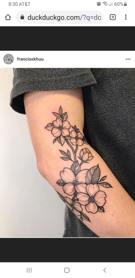 Mermaid Minimalist, Dogwood Tattoo, Mutterschaft Tattoos, Dogwood Flower Tattoos, Botanisches Tattoo, Tattoo Placement Arm, Floral Arm Tattoo, Moon Skull, Tiny Watercolor