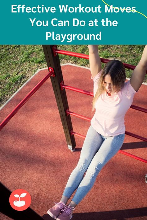 Effective Workout Moves You Can Do at the Playground Playground Workout, Upper Body Strength, Exercise Equipment, Workout Moves, Total Body Workout, Effective Workouts, Core Muscles, Skin Care Recipes, Kids Play