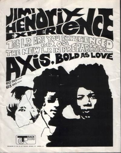 Poster Konser, The Jimi Hendrix Experience, Jimi Hendrix Art, Jimi Hendrix Poster, Jimi Hendrix Experience, 1960's Fashion, Gig Poster, 60s Music, Music Posters