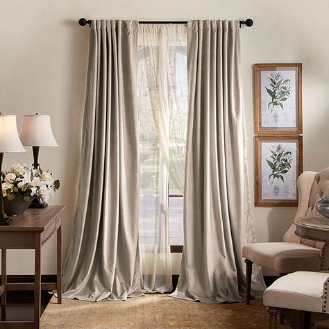 Room Finds, Tab Curtains, Perfect Movie, Curtains Living, Rod Pocket Curtain Panels, Velvet Curtains, Rod Pocket Curtains, Curtain Designs, Curtains Window Treatments