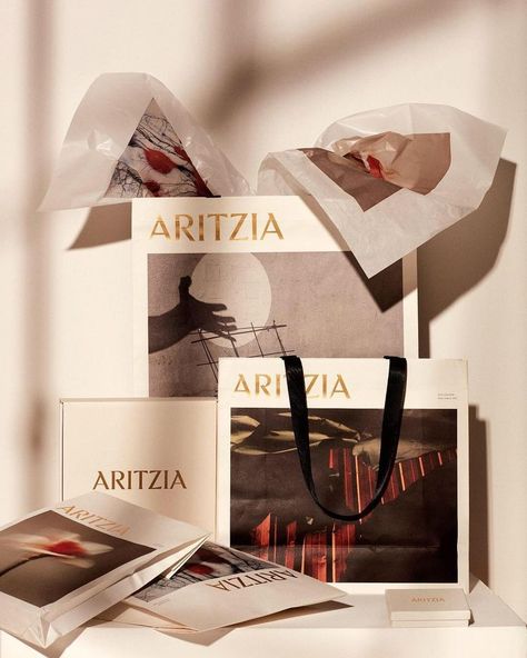 It's gift wrap. It's art. It's both. And it's all decorated with art by Jack Davison. - #gifts #holidays #aritzia #shopping #art Jack Davison, Brand Aesthetic, Drinks Bar, Aritzia Dress, Unusual Flowers, Luxury Packaging, Website Inspiration, Modern Branding, Packaging Design Inspiration