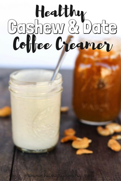 Paleo Coffee Creamer, Sugar Free Coffee Creamer, Vegan Coffee Creamer, Homemade Coffee Creamer Recipe, Healthy Coffee Creamer, Dairy Free Coffee Creamer, Diy Coffee Creamer, Paleo Coffee, Cashew Coffee