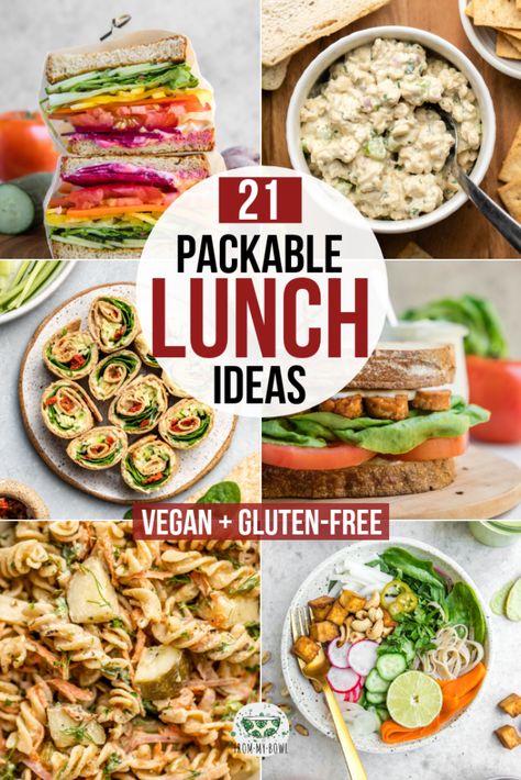 Vegan Lunches For Work, Chef Lifestyle, Lunches For Work, Salads Bowls, Vegan Mediterranean, School Meal, Vegan Lunch Box, Arbonne Recipes, Easy Vegan Lunch