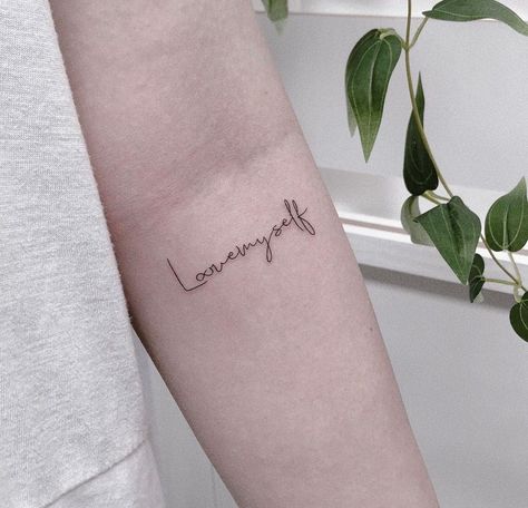 Love Myself Tattoo Ideas, Love Myself Tattoo, Myself Tattoo, Mama Tattoo, Army Tattoos, Bts Tattoos, Army Bts, Love Myself, Army Girl