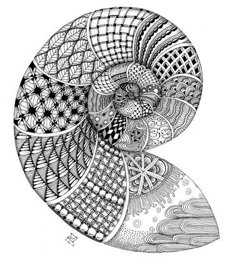 Pattern Drawing Ideas, Spiral Design Art, Spiral Drawing, Spiral Art, Jellyfish Art, Art Optical, Geometric Pattern Art, Tangle Art, Spiral Shape