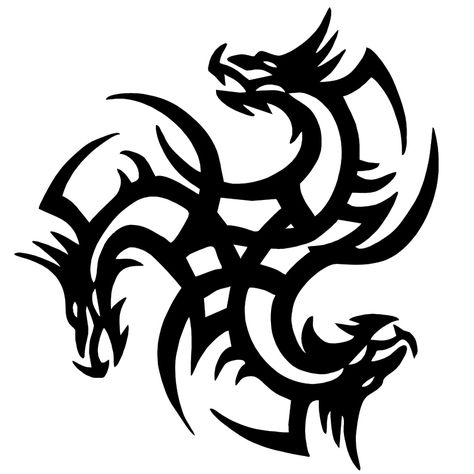 3 Headed Dragon, Three Headed Dragon, Dragon Tattoo Images, Dragon Tattoo Vector, Celtic Dragon Tattoos, Dragon Tattoo Meaning, Dragons Tattoo, Small Dragon Tattoos, Tattoo Dragon