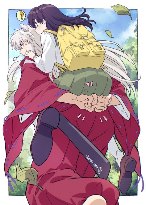 Inuyasha Funny, Inuyasha Kagome, Inuyasha Love, Inuyasha And Sesshomaru, Inuyasha Fan Art, Kagome And Inuyasha, Kagome Higurashi, 판타지 아트, Httyd