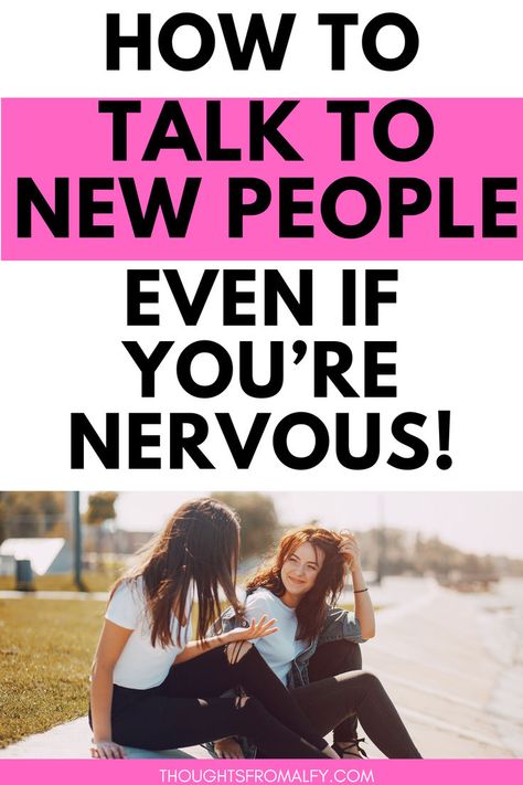 Figuring out how to start a conversation with someone can be really scary sometimes but fear not! If you want to know how to socialise with people or how to talk to anyone easily, here are some tips to help you improve your conversation skills! To Start A Conversation, Conversation Skills, How To Talk, Meeting New People, New People, Social Skills, Improve Yourself, To Start