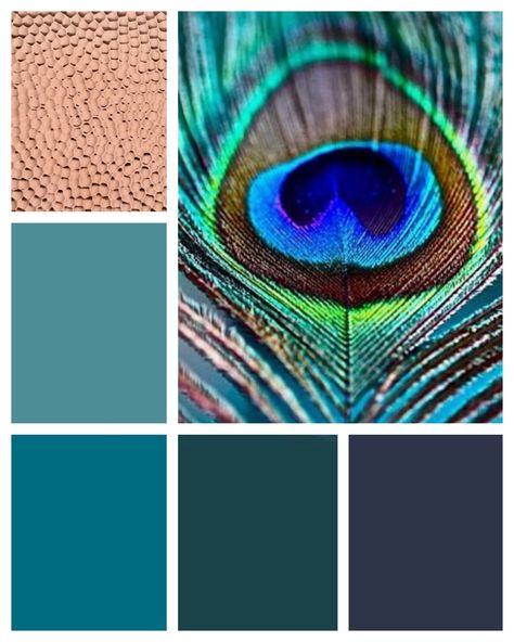 The color palette will include navy, sea green, teal, turquoise and copper. Copper Colour Palette, Teal Rooms, Teal Color Palette, Pink Bedroom Design, Bedroom Turquoise, Living Colors, Turquoise Color Palette, Teal Bedroom, Bedroom Remodel