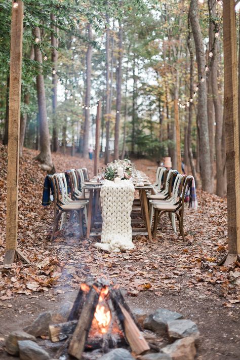 Woodland Wedding Inspiration, Wedding Themes Spring, Decoration Evenementielle, Viking Wedding, Fall Bridal Shower, Wedding Winter, Winter Forest, Woodland Wedding, Wedding In The Woods