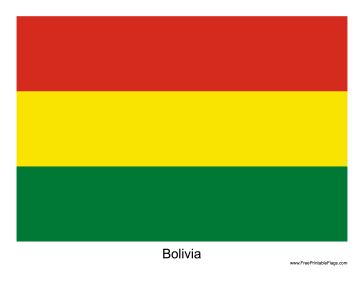 The flag of Bolivia. Free to download and print Flag Of Bolivia, South America Flag, Pictures Of Flags, Bolivia Flag, National Flags, South American Countries, Hispanic Heritage Month, Hispanic Heritage, Heritage Month