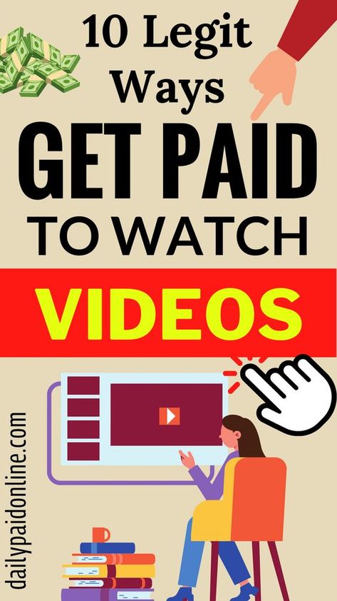 Get Paid To Watch Youtube Videos, Earn Money Watching Videos, Make Money Watching Youtube Videos, Make Money Watching Videos, Best Youtubers To Watch, Get Paid To Watch Videos, How To Make Money On Youtube, Things To Watch On Youtube, Ways To Earn Money Online