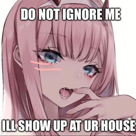 Yandere Pfp Pink, Crazy Girl Pfp, Pink Memes Funny, Crazy Girl Meme, Wet Meme, Crazy Gf, Girl Meme, Gf Memes, Couple Memes