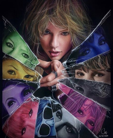 Art By : @christinec_art on instagram Taylor Smith, Space Baby, Estilo Taylor Swift, Taylor Swift Posters, Swift Photo, Taylor Swift Eras, Taylor Swift Videos, Taylor Swift 1989, Taylor Swift Concert