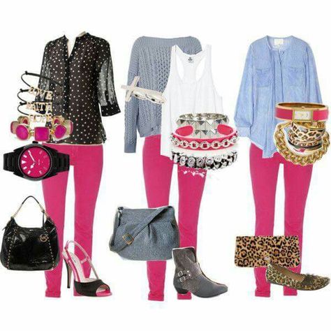 Fancy fashion Hot Pink Pants Outfit Summer, How To Wear Hot Pink, Hot Pink Pants Outfit Winter, Hot Pink Pants Outfit Casual, How To Style Hot Pink Pants, How To Wear Pink Pants, Hot Pink Pants Outfit Work, How To Style Pink Pants, Hot Pink Pants Outfit