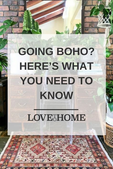 Going Boho? Here's What You Need to Know – Love to Home Alternative Interior, Boho Dining Room, Luxury Living Room Decor, Indian Living Rooms, Boho Interior Design, Boho Life, Boho Interiors, Boho Eclectic, Boho House