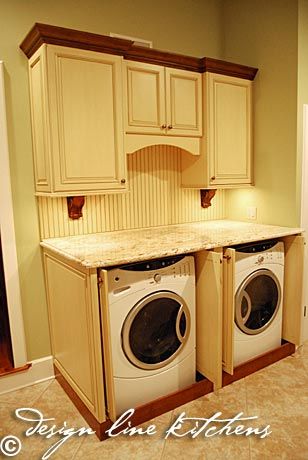 Laundry Room Stackable, Washer And Dryer Covers, Laundry Room Storage Shelves, Small Laundry Room Organization, Room Storage Diy, Laundry Room Pictures, Laundry Room Remodel, Laundry Closet, Small Laundry Room