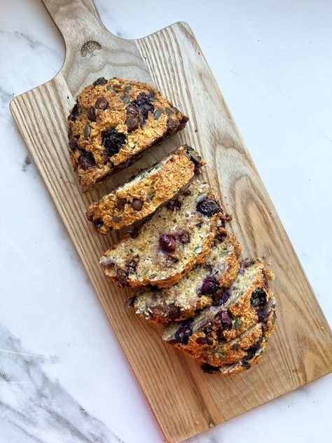 Blueberry Cottage Cheese Bread — Rhitrition Blueberry Cottage Cheese Bread, Chocolate Cottage Cheese, Blueberry Cottage Cheese, Cottage Bread, Cottage Cheese Bread, Blueberry Loaf, Sweet Potato Tacos, Blueberry Chocolate, Christmas Bread