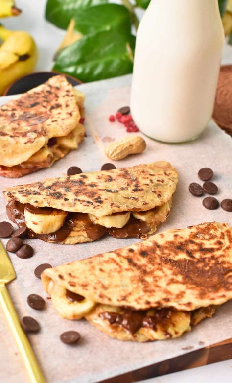 Banana Tortillas (3 Ingredients) - The Conscious Plant Kitchen Conscious Plant Kitchen, Plant Kitchen, Cinnamon Banana, Banana Recipes, Peanut Butter Banana, Corn Tortillas, Tortillas, 3 Ingredients, Peanut Butter