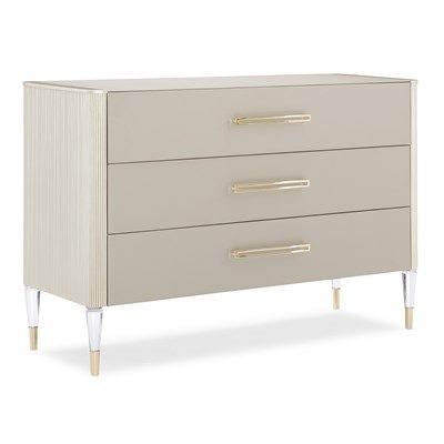 BEDROOM - CHESTS | Caracole Sofa And Chair Company, Accent Chests And Cabinets, 3 Drawer Dresser, Acrylic Legs, Bedroom Chest, 6 Drawer Dresser, High Fashion Home, Cabinets For Sale, Dressers And Chests