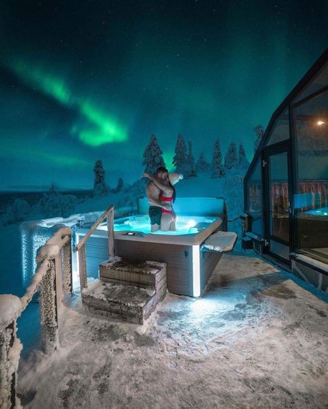 Iceland Igloo, Northern Lights (aurora Borealis), Magic Moments, City Landscape, Indoor Pool, Scandinavia, Wonderful Places, Iceland, Winter Wonderland