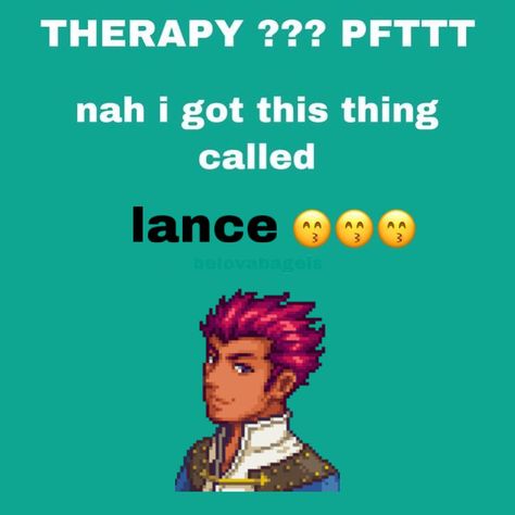 temp credits: @stayathomedadd | please give credit #stardewvalley #meme Lance Stardew Valley, Lance Stardew Valley Expanded, Stardew Valley Expanded, Patiently Waiting, The Mod, Stardew Valley, I Got This, Fan Art, Memes