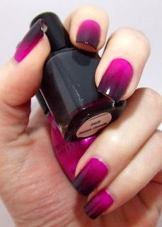 Rainbow Ombre Nails, Nail Ideas Red, Tumblr Nail Art, Gradient Nail Art, Status Update, Rainbow Ombre, Purple Nail Designs, Sinful Colors, Exotic Nails