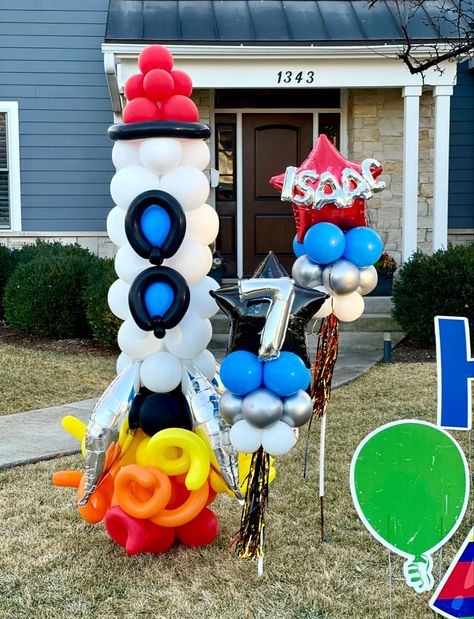 Balloon Theme, Special Events Decor, Balloon Arrangements, Balloon Sculptures, Custom Balloons, Space Party, 100th Birthday, Balloon Columns, Balloon Decor