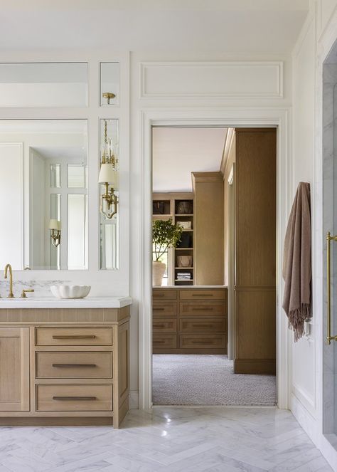 Elegance Unveiled — Nate Sheets Photography | Architecture + Design Hidden Bathroom Door, Master Bath Lighting, Bathroom Linen Cabinet, Dream Kitchens Design, Master Bath Remodel, Photography Architecture, Pacific Palisades, Contemporary Luxury, Bath Remodel