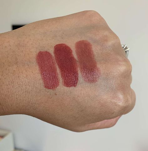 Rum Raisin Lipstick, Revlon Rum Raisin, Revlon Lipstick Swatches, Raisin Lipstick, Maybelline Color Sensational Lipstick, Revlon Lipstick, Lipstick For Dark Skin, Tan Skin Tone, Revlon Super Lustrous Lipstick