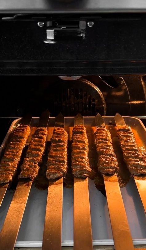 Koobideh Kebab in the Oven - KAYHAN LIFE Koobideh Kabob Recipe, Koobideh Kebab, Persian Kabob Recipe, Persian Restaurant, Beef Kebabs, Shish Kabobs, Armenian Recipes, Kabob Recipes, Sleepover Food