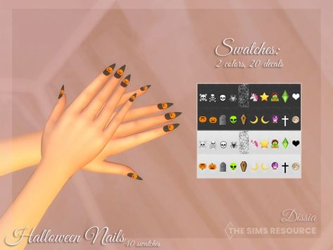 Cc Nails, Sims 4 Nails, Long Almond Nails, Long Almond, Model Nails, Tools And Toys, Best Sims, Sims 4 Game, Simple Shirts