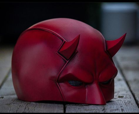 Daredevil Mask, Daredevil Cosplay, Elektra Natchios, Prop Making, Bday Gift, Marvel Legends, Marvel Memes, The Park, Knock Knock