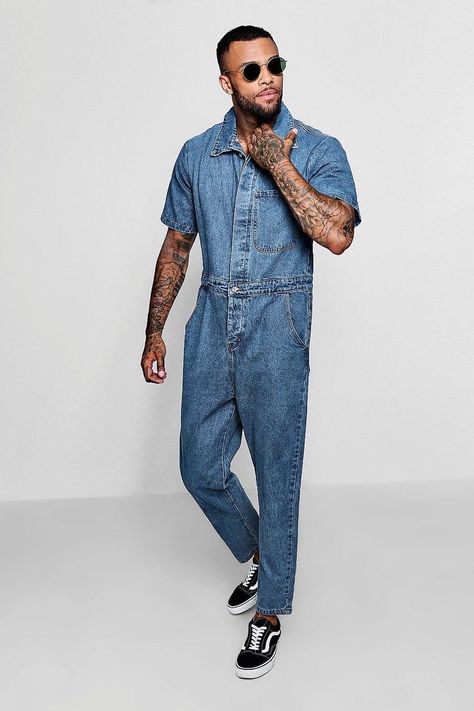 Suit Fashion Men's, Bohemian Style Men, Work Overalls, Office Clothes, Man Outfit, Overalls Men, Mens Trendy Outfits, Jumpsuit Men, Hipster Mens Fashion