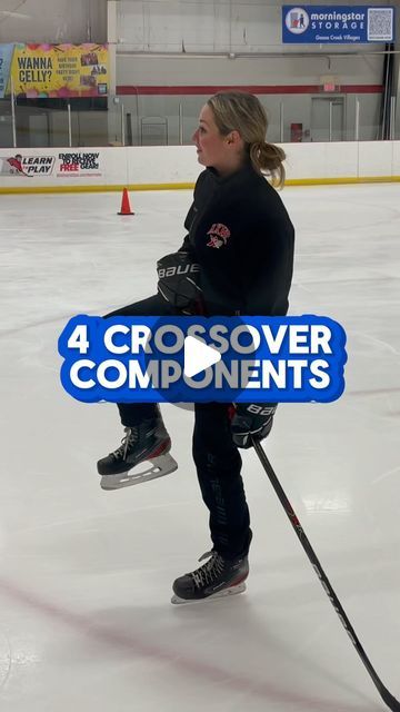 WiserStride Powerskating on Instagram: "The 4 Components of a Crossover #hockey #powerskating #hockeylife #icehockey #hockeydrills" Hockey Drills Off Ice, Hockey Drills, Hockey Life, Team Building, Ice Hockey, Drills, The 4, Crossover, Hockey