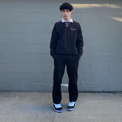 #fashion #streetwear #style #eboy #influencer #ootd #hype #love #aesthetic #<3 Jordan Retro 11 Outfit Men, Concord 11 Outfit Men, Jordan 11 Concord Outfit Men, Jordan Retro 11 Outfit, Jordan 11 Outfit Men Style, Jordan 11 Concord Outfit, Retro 11 Outfit, Concord 11 Outfit, Jordan 11 Outfit Men