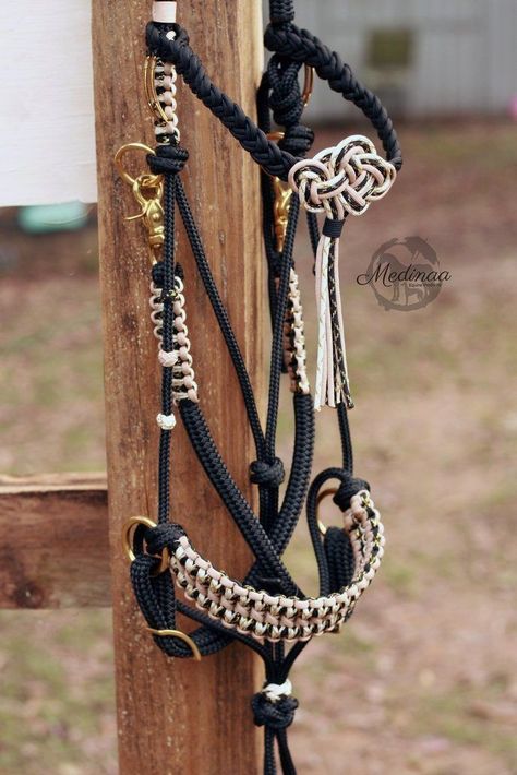 Hobby Horse Tack, Horse Tack Diy, Boho Tent, Horse Dance, Diy Horse, Bitless Bridle, Horse Halters, Horse Halter, Paracord Diy