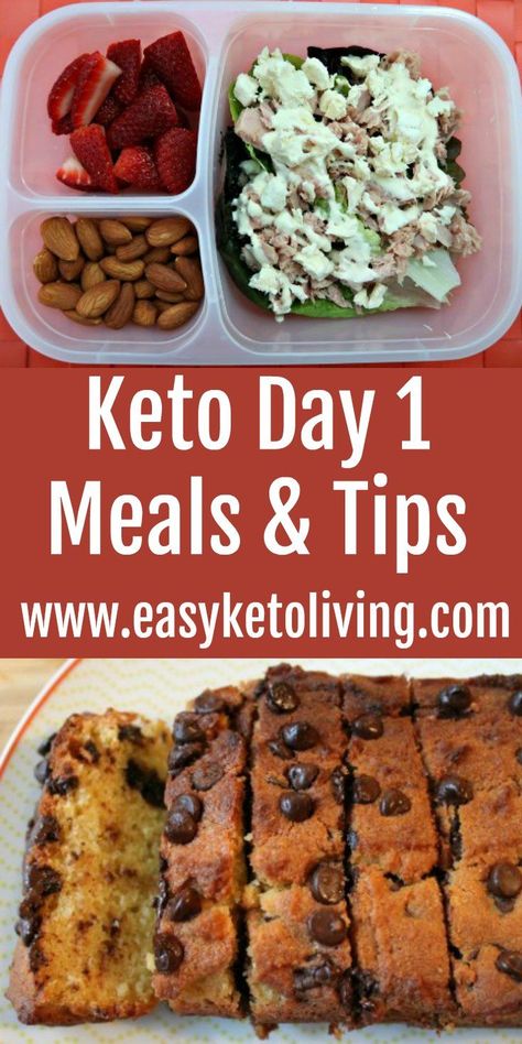 Keto Day 1, Easy Menu, Keto Baking, Ideas For Breakfast, Dinner Snacks, Simple Menu, Diet Breakfast, Protein Meals, Carb Meals