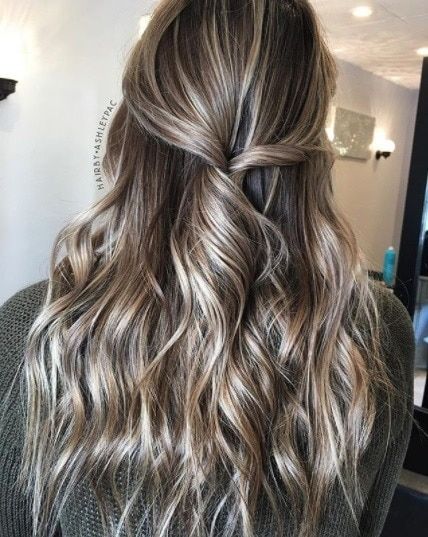 Highlights Vs Lowlights, Half Head Highlights, Lowlights Highlights, Highlights Brown Hair Balayage, Ashy Brown, Dip Dye Hair, Ash Blonde Hair, Brown Hair Balayage, Brown Balayage