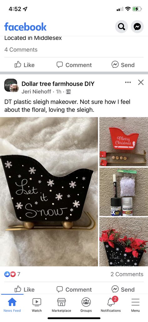 Dollar Tree Sleigh, Dollar Tree Sleigh Diy, Painting Brick Exterior, Painting Appliances, Painting Bathroom Tiles, Painting Baseboards, Painted Vanity Bathroom, Painted Brick Fireplaces, Painting Bathroom Cabinets