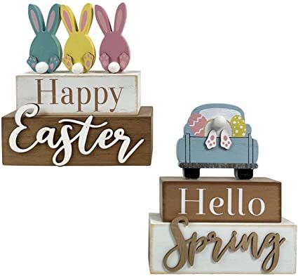 Hello Spring Sign, Bunny House, Funny Bunny, American Decor, Easter Bunny Decorations, Bunny Decor, Easter Signs, Romantic Colors, Outdoor Holidays